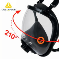 DELTA PLUS M9200 – ROTOR GALAXY ROTOR AYARLAMALI TAM YÜZ GAZ MASKESİ - Görsel 2