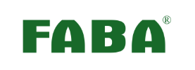 FABA logo in bold green letters with a registered trademark symbol.