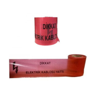 Elektrik Kablosu Hattı İkaz Şeridi