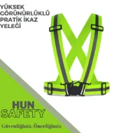 YÜKSEK GÖRÜNÜRLÜKLÜ PRATİK İKAZ YELEĞİ - Görsel 3